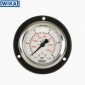 威卡WIKA黃銅波登管壓力表（耐震）213.53.063 軸向前帶邊 G1/4B 蕪湖威卡壓力表經(jīng)銷 低溫威卡壓力表