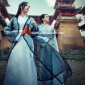古裝男士俠客漢服影視戲服書生才子畢業(yè)演出服男女式梁祝表演服